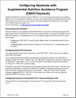 Configuring Keystroke With SNAP PDF