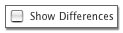 The show differences option